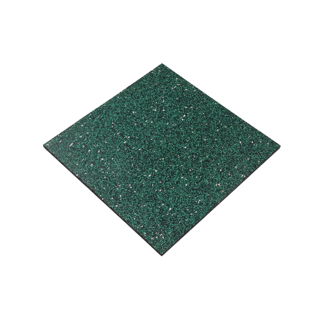 70% композитная резиновая напольная плитка Color Point